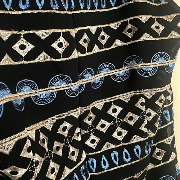 Embroidered  WHBM Dress - Picture 4 of 5